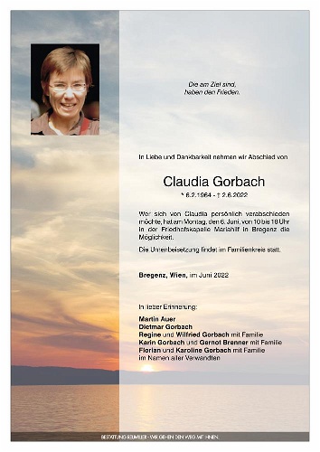 Claudia Gorbach